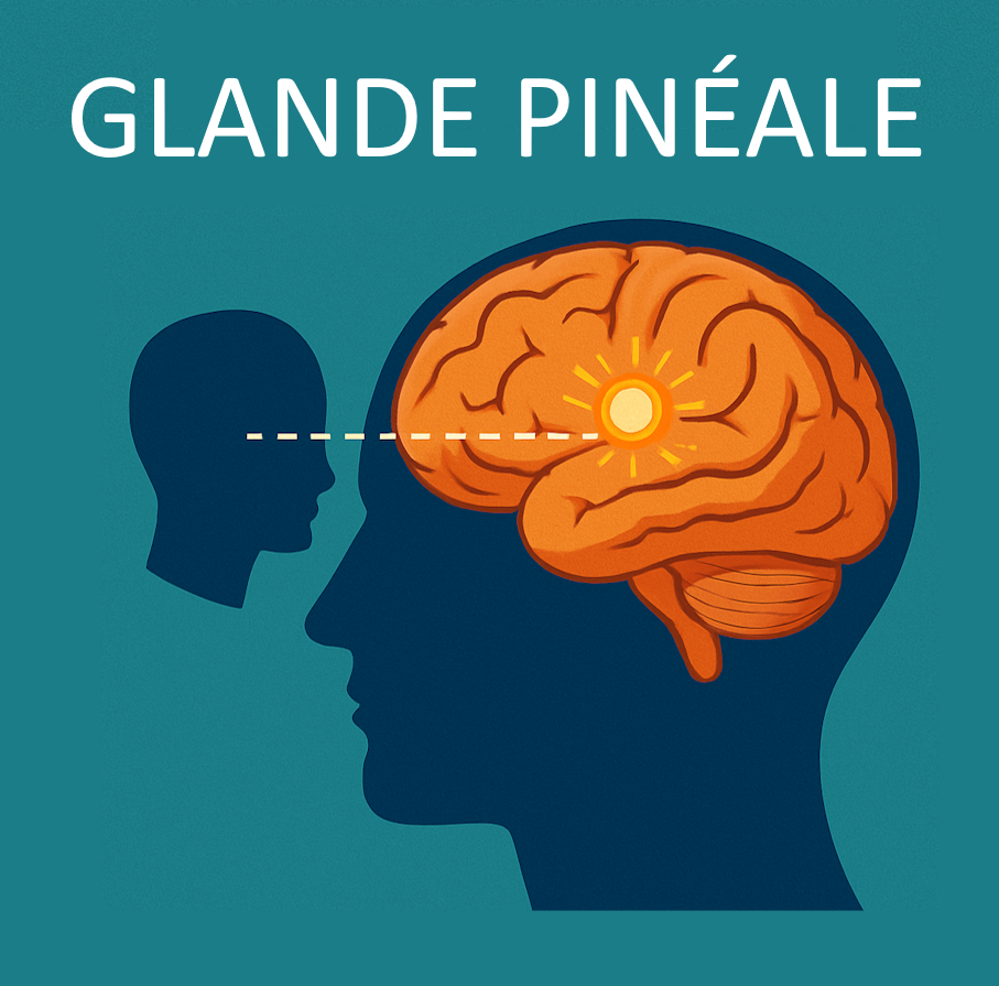 Schéma de la glande pinéale